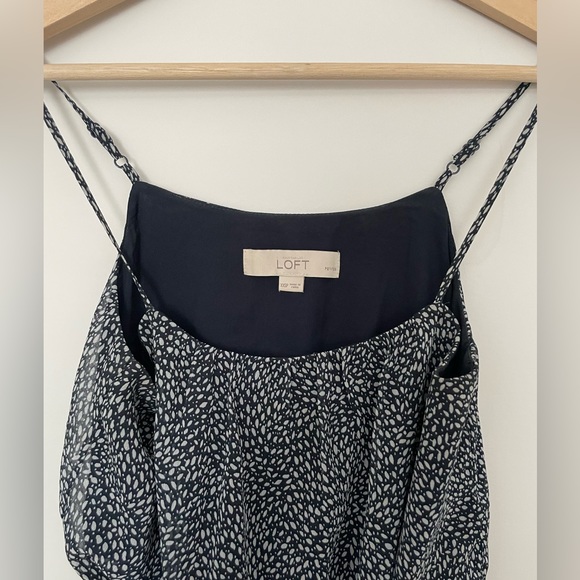 Ann Taylor Loft Petites Printed Mini Dress - Picture 3 of 4